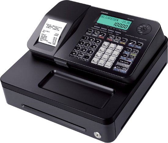 Casio SE S100 small drawer kassa 2000 PLU s Thermische inkjet LCD bol