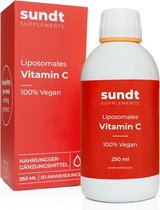 Vitamine C Supplement Liposomaal van Sundt© Vegan 250ml - Hoge biobeschikbaarheid - Versterk jouw immuunsysteem