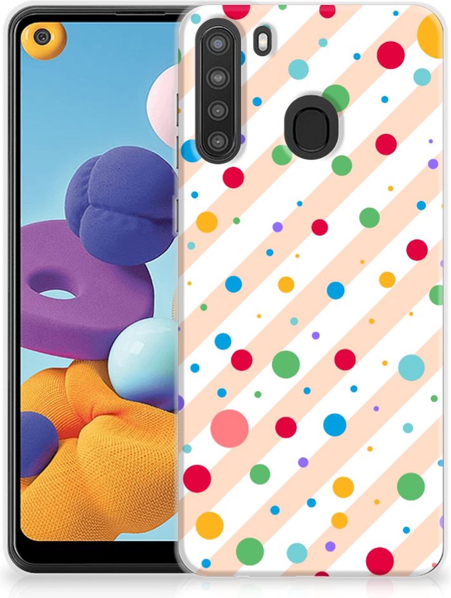 Samsung Galaxy A21 TPU bumper Dots