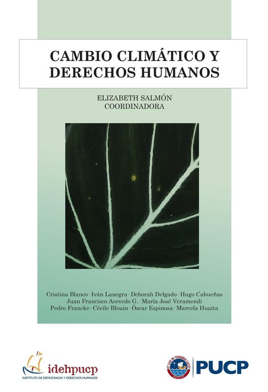 Cambio climático y derechos humanos - cover