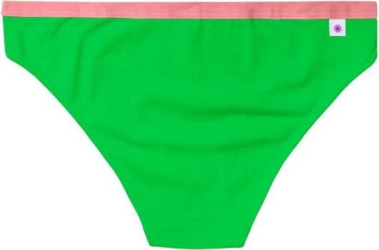 Blaast op pond binding Good Mood Dames Slip - Neon Groen - XL | bol.com