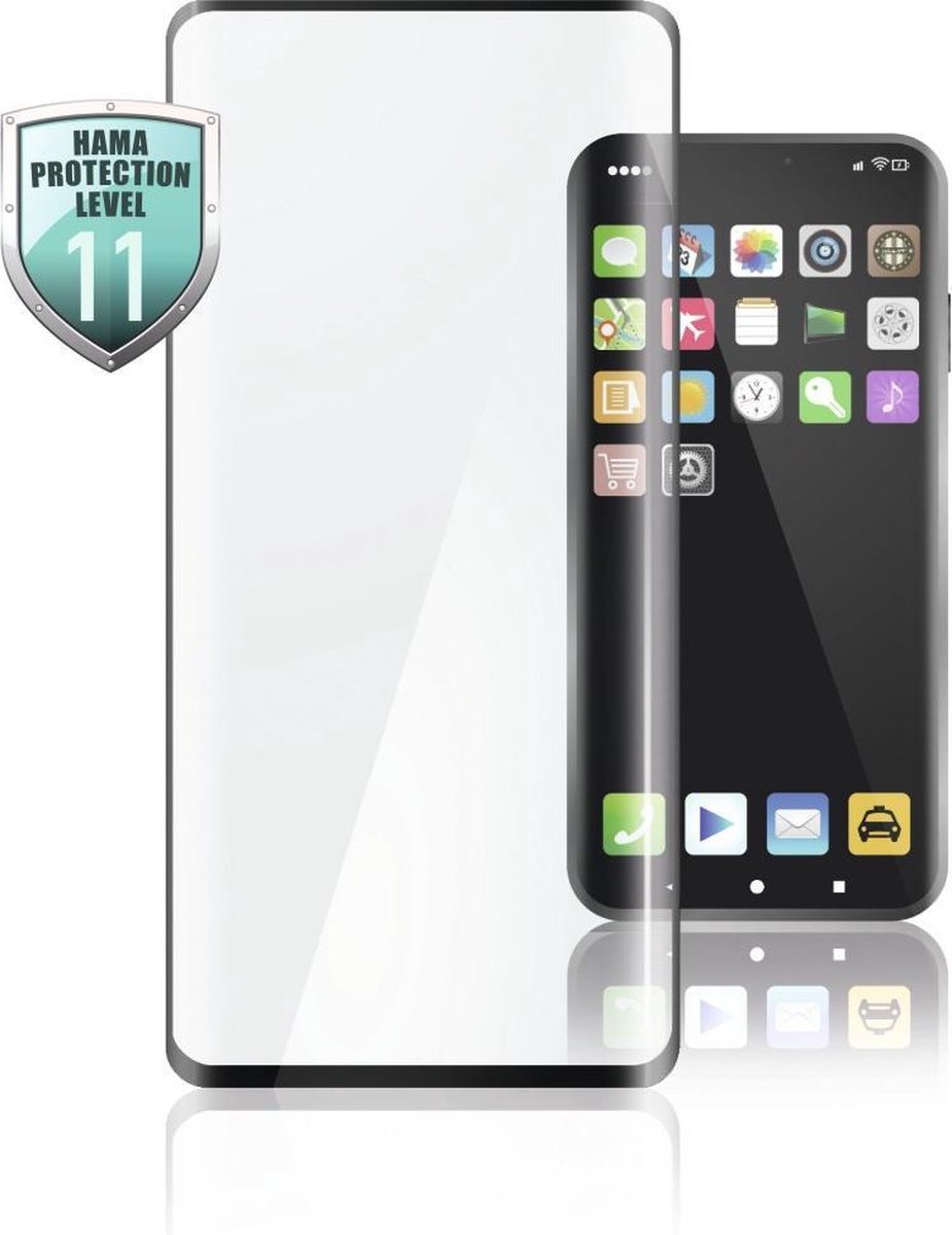 Hama 3D-full-screen-beschermglas voor Huawei P smart Pro/P smart Z, zwart