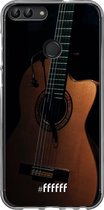Huawei P Smart (2018) Hoesje Transparant TPU Case - Guitar #ffffff