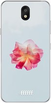 LG K30 (2019) Hoesje Transparant TPU Case - Rouge Floweret #ffffff
