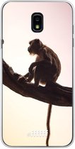 Samsung Galaxy J7 (2018) Hoesje Transparant TPU Case - Macaque #ffffff