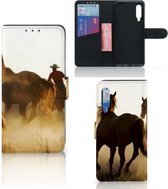 GSM Hoesje Xiaomi Mi 9 Bookcase Cowboy