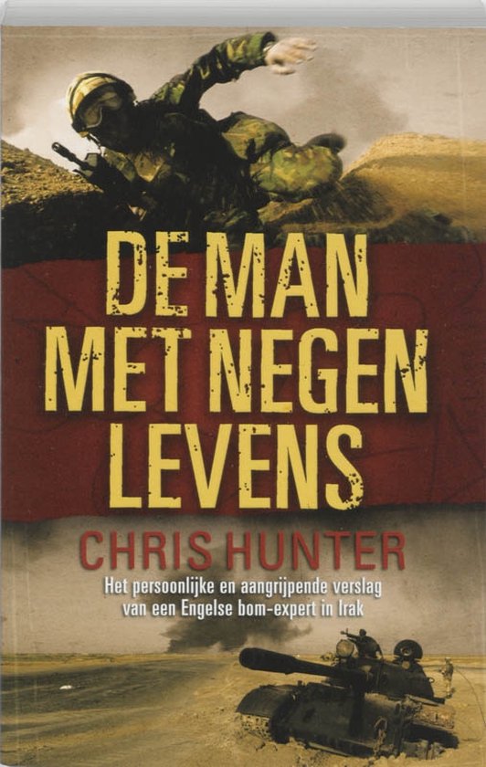 Cover van het boek 'De man met negen levens' van C Hunter