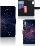Portefeuille Xiaomi Mi 9 Etuis Portefeuille Compatible avec Cuir Flip Cover Fermeture magnétique pour Étoiles