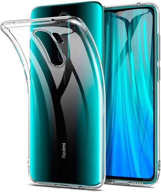 Transparant Dun TPU Hoesje Geschikt voor Xiaomi Redmi 9 Back
