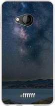 HTC U Play Hoesje Transparant TPU Case - Landscape Milky Way #ffffff