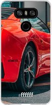 LG G6 Hoesje Transparant TPU Case - Ferrari #ffffff