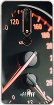 Nokia X6 (2018) Hoesje Transparant TPU Case - No Speed Limit #ffffff