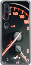 Xiaomi Mi Note 10 Hoesje Transparant TPU Case - No Speed Limit #ffffff