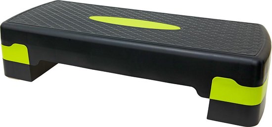 Stepper Aerobic step fitness Stepbank - Verstelbaar - Grip platform - Extra... | bol.com