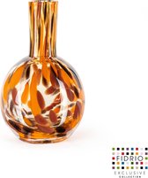 Design vaas Globe Small - Fidrio Havanna - glas, mondgeblazen - hoogte 20 cm