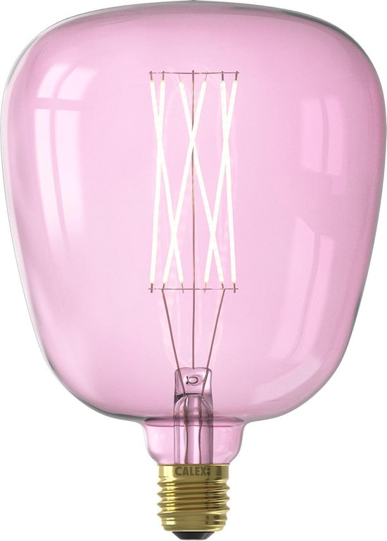 Calex Colors Kiruna - Roze - led lamp - Ø140mm - Dimbaar