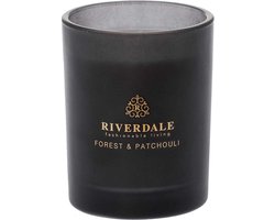Boutique Geurkaars in pot Forest & Patchouli 10cm zwart