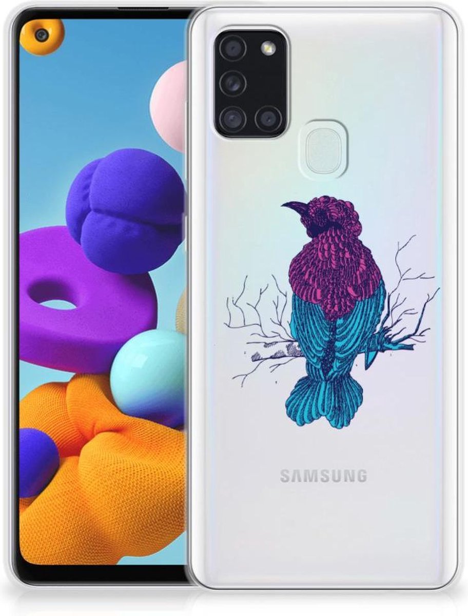 Samsung Galaxy A21s Telefoonhoesje met Naam Merel