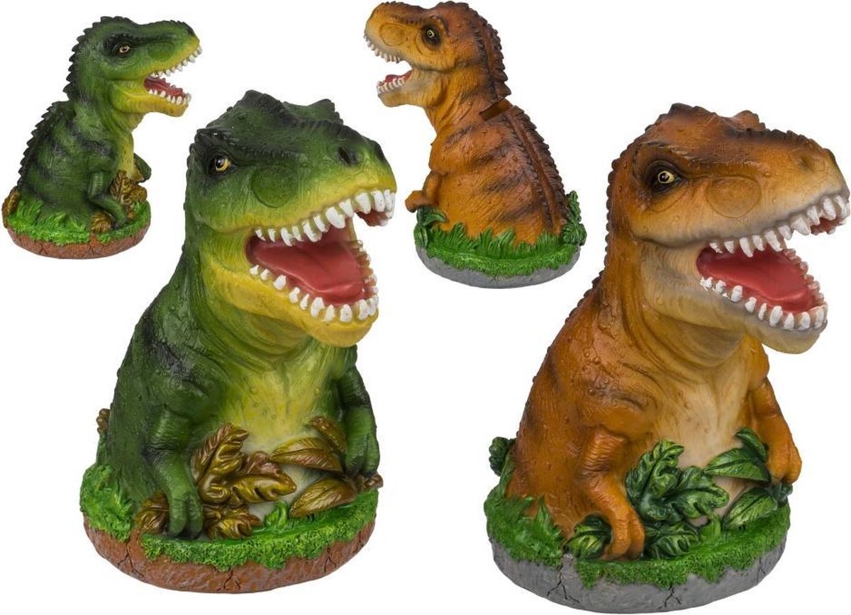 Dino Spaarpot 15 cm Assorti