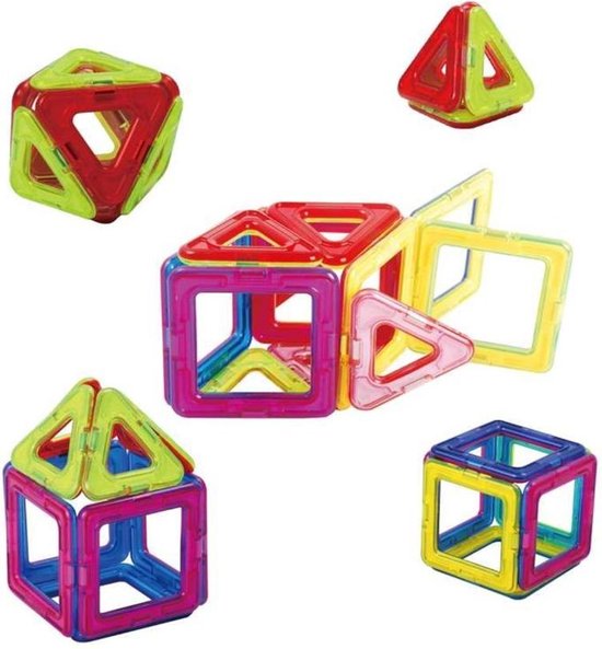 levenslang Terminologie Wrak Play&Grow Constructiespeelgoed Magnetische Bouwblokken 30 Delig | bol.com