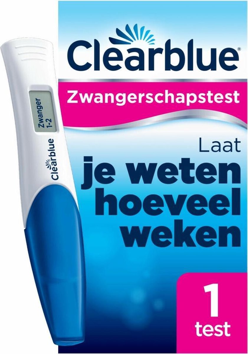 Clearblue Zwangerschapstest Digital - 1 stuk