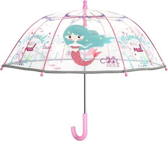Perletti Paraplu Meisjes 64 Cm Transparant | bol.com