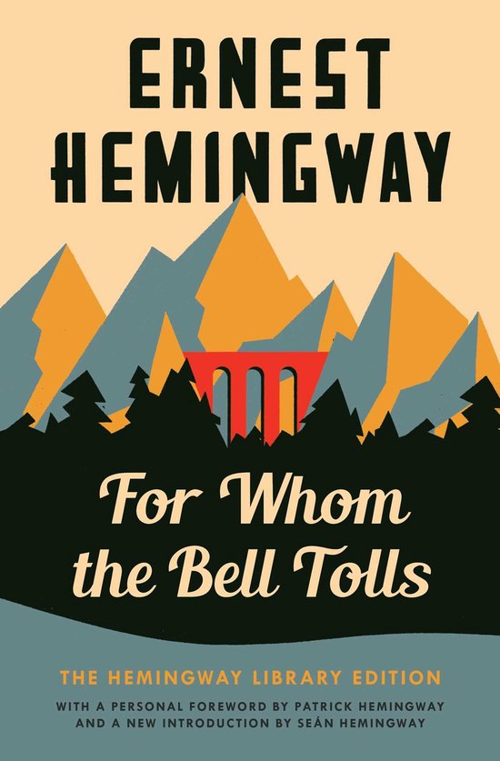 Hemingway Library Edition - For Whom the Bell Tolls - cover