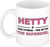 Hetty The woman, The myth the supergirl cadeau koffie mok / thee beker 300 ml