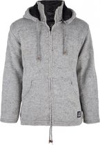 Gebreid Wollen Vest Heren/Uni met voering - M Breaker Grey L