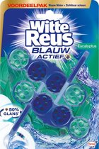 Witte Reus Toiletblok Blauw Actief Eucalyptus 2 stuks