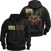 Volbeat Hoodie/trui -XL- Bleeding Crown Skull Zwart
