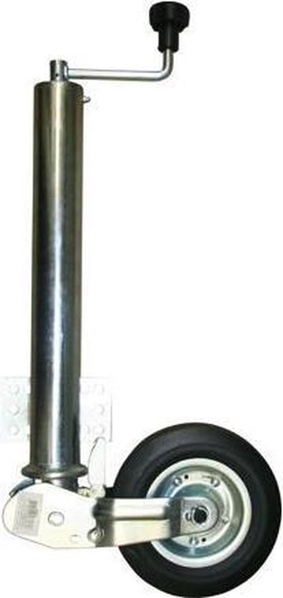 Benson Opklapbaar neuswiel met vetnippel - 60 mm buis - 200 x 60 mm - 400 kg draagvermogen van Benson — afbeelding 3