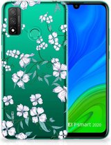 Telefoonhoesje Huawei P Smart 2020 Foto hoesje Blossom White
