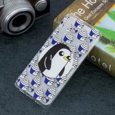 Penguin Pattern Transparante TPU beschermhoes voor Huawei P30