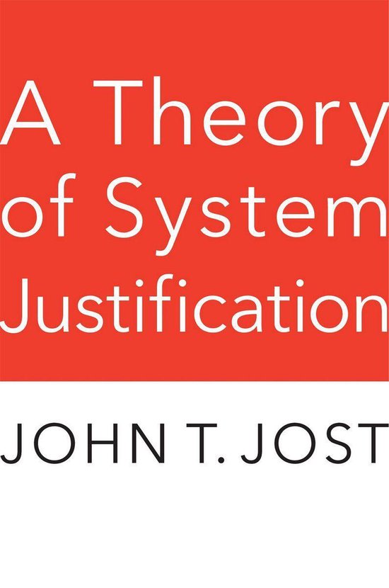 A Theory of System Justification - cover