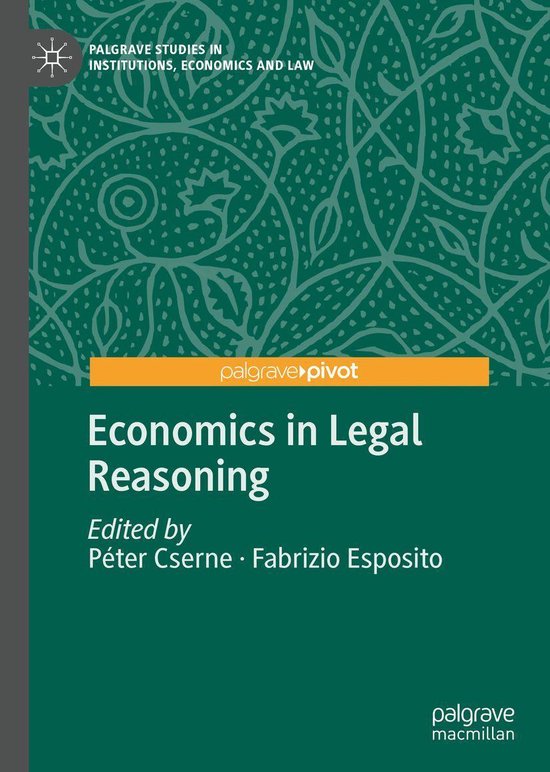 Palgrave Studies in Institutions, Economics and Law Economics in