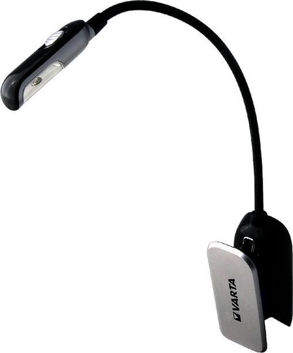 Varta LED Book Light leeslamp werkt op batterij