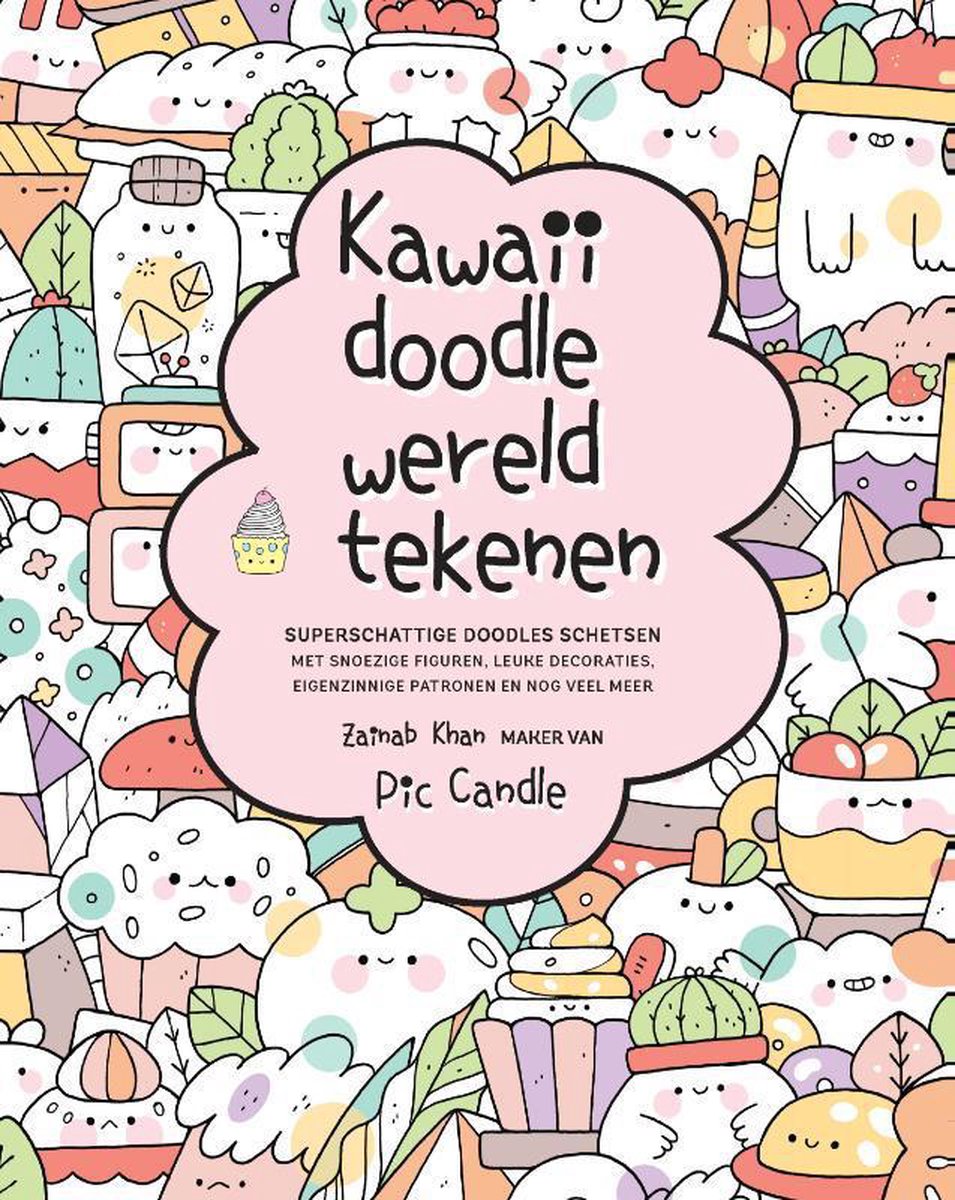 Kawaii doodle wereld tekenen - Zainab Khan