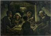 De aardappeleters, Vincent van Gogh - Foto op Forex - 40 x 30 cm