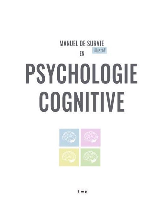 Manuel de survie en psychologie cognitive - cover