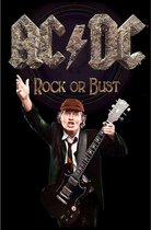 Rock Off Poster - Ac/dc Textiel Or Bust Angus - 106 X 70 Cm - Multicolor
