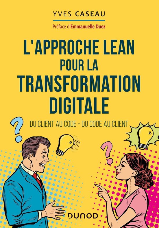 L'approche Lean pour la transformation digitale - cover