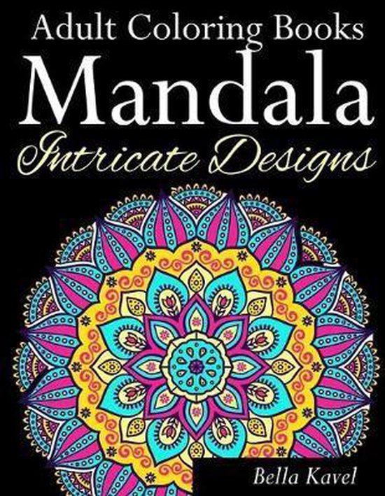 Foto: Adult coloring books mandala intricate designs