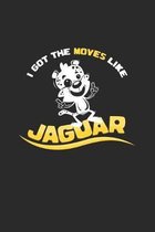 I got the moves like jaguar: 6x9 Dancing - grid - squared paper - notebook - notes
