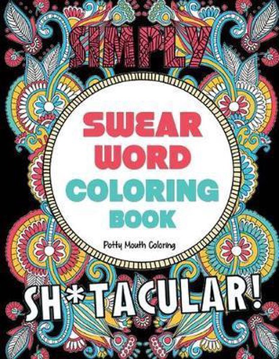 Swear Word Coloring Book - cover