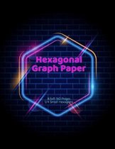 Hexagonal Graph Paper 8.5x11 160 Pages 1/4 Small Hexagons: Soft Cover Notebook Organic Chemistry, Biochemistry, Gaming, Knitting and Quilting Graph Pa