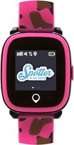 Spotter GPS Horloge Kids - Smartwatch Kind - Kinderhorloge -  GPS horloge kind - Inclusief Prepaid Simkaart - Stappenteller Horloge  Princess Pink