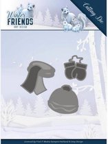 Dies - Amy Design - Winter Friends - Warm Winter Clothes