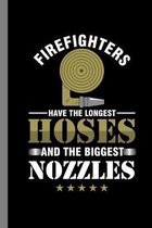 Firefighters: Flames Gift For Responders (6''x9'') Dot Grid Notebook To Write In