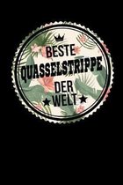 Beste Quasselstrippe Der Welt: A5 Punkteraster - Notebook - Notizbuch - Taschenbuch - Journal - Tagebuch - Ein lustiges Geschenk f�r Freunde oder die